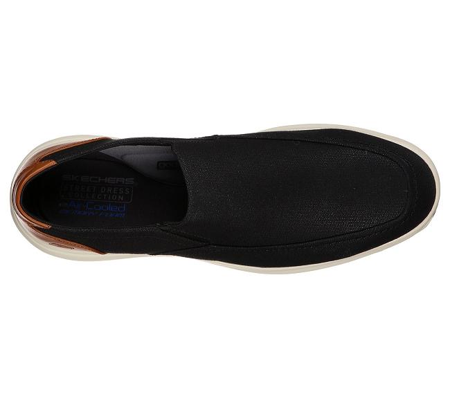 Zapatos Colegio Skechers Hombre - Darlow Negro YRDCB4651